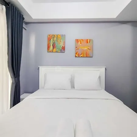 Modern Studio Room Apartment At Grand Asia Afrika By Travelio